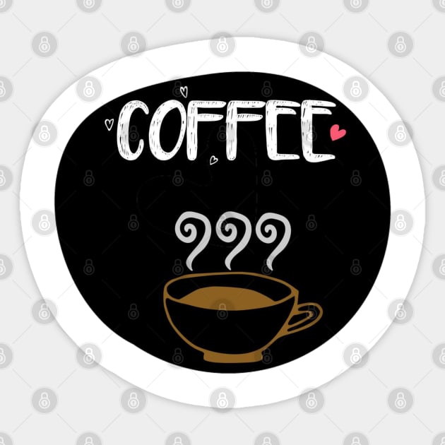 Coffee Sticker by Alpha-store